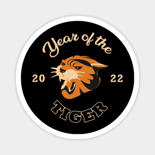 8ts Tiger (Off White) Magnet